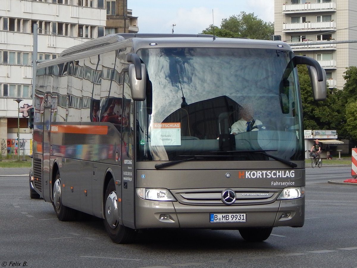 Mercedes Tourismo K von H. Kortschlag Fahrservice aus Deutschland in Berlin. 