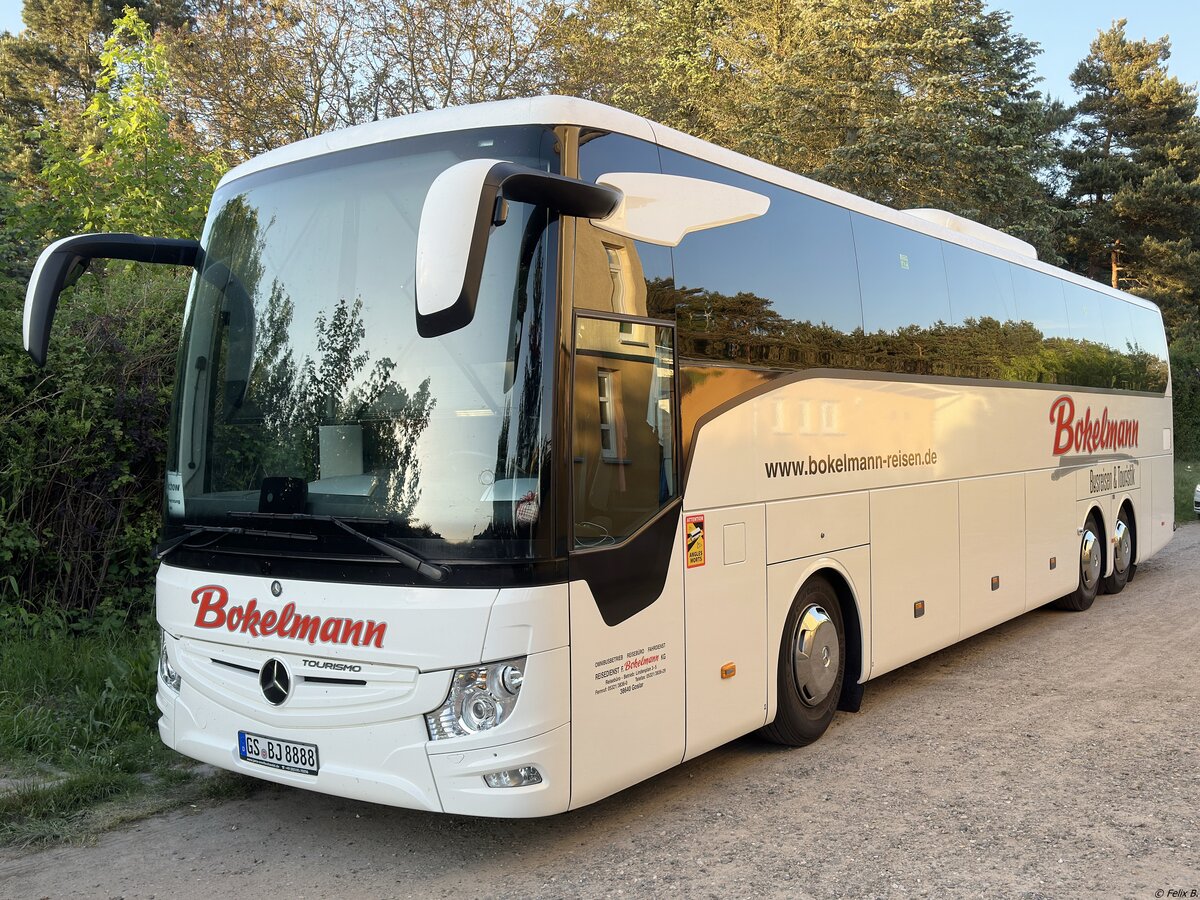 Mercedes Tourismo von Reisedienst Bokelmann aus Deutschland in Malchow.