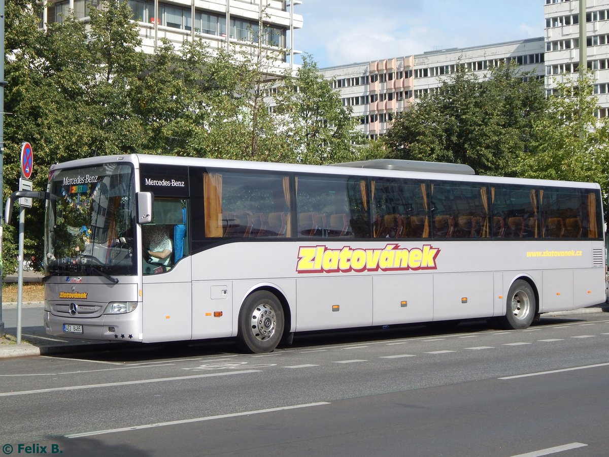 Mercedes Tourismo von Zlatovánek aus der Tschechei in Berlin.