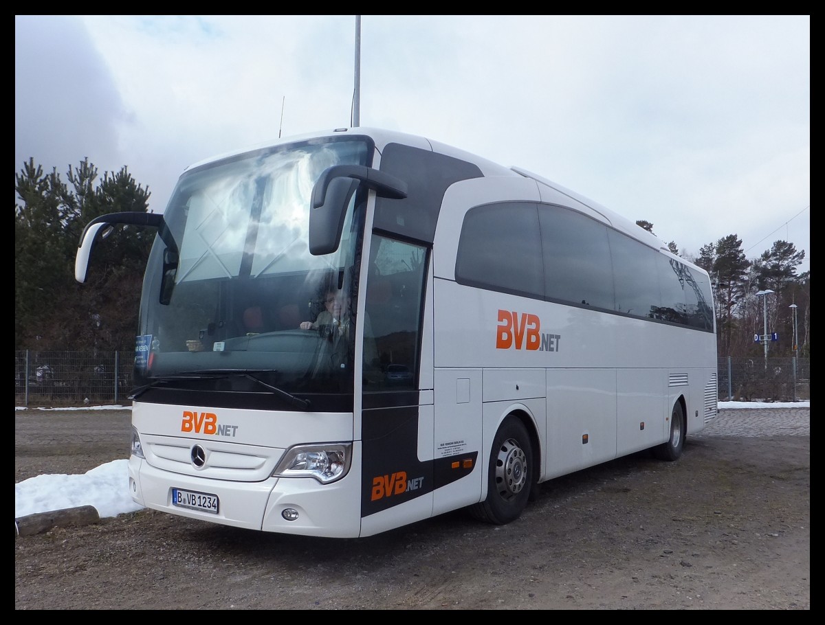 Mercedes Travego von BVB.net aus Deutschland in Binz.