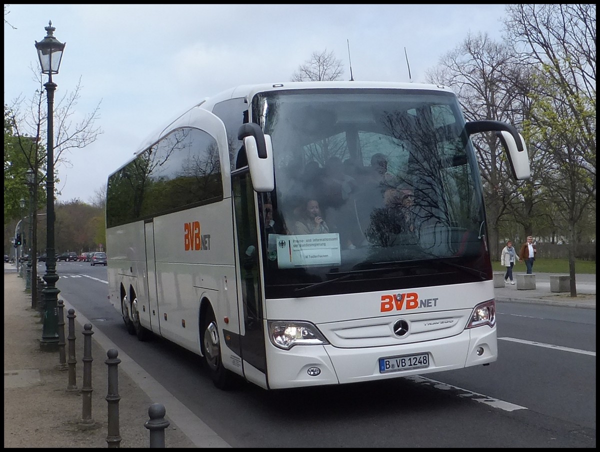 Mercedes Travego von BVB.net aus Deutschland in Berlin.