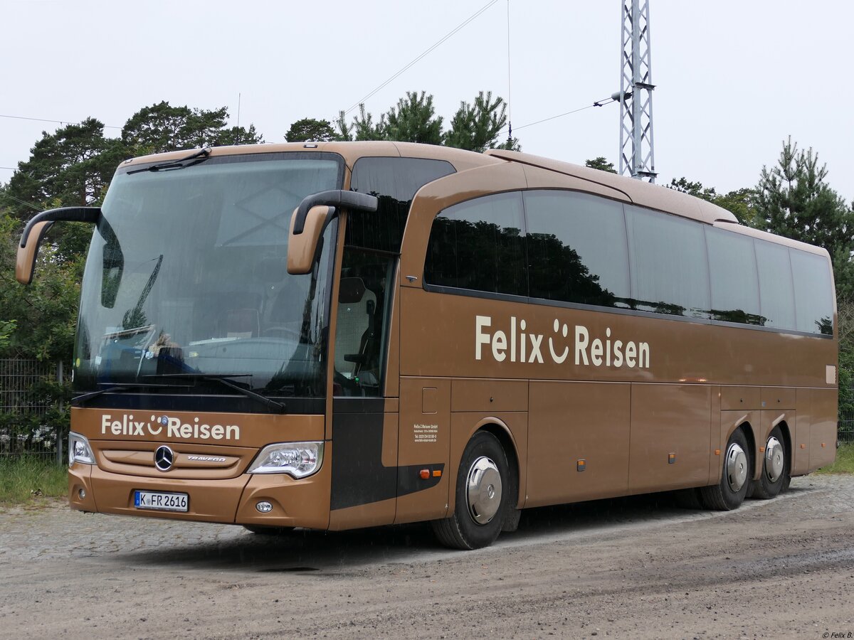 Mercedes Travego von Felix-Reisen aus Deutschland in Binz. 