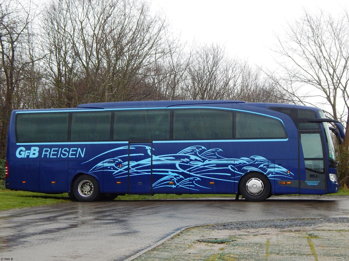 Mercedes Travego von GFB-Reisen aus Deutschland in Binz. 