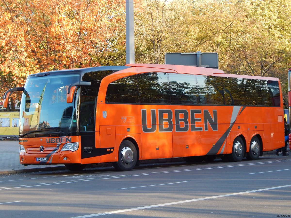 Mercedes Travego von Ubben aus Deutschland in Berlin.