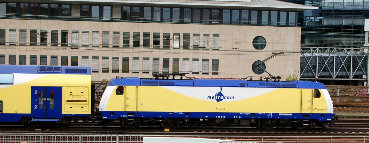 Metronom ME 146-11 in Hannover am 27.09.2008.