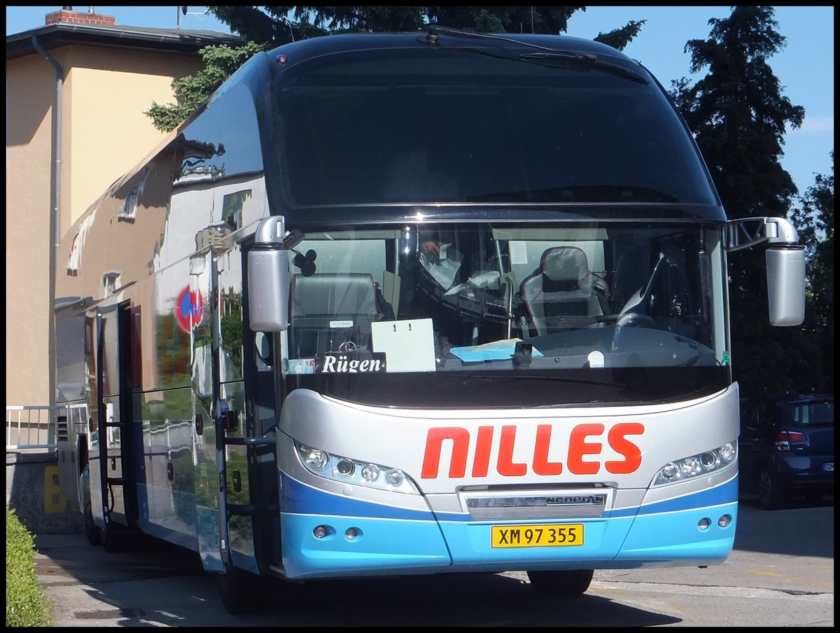 Neoplan Cityliner von Nilles aus D�nemark in Sassnitz.