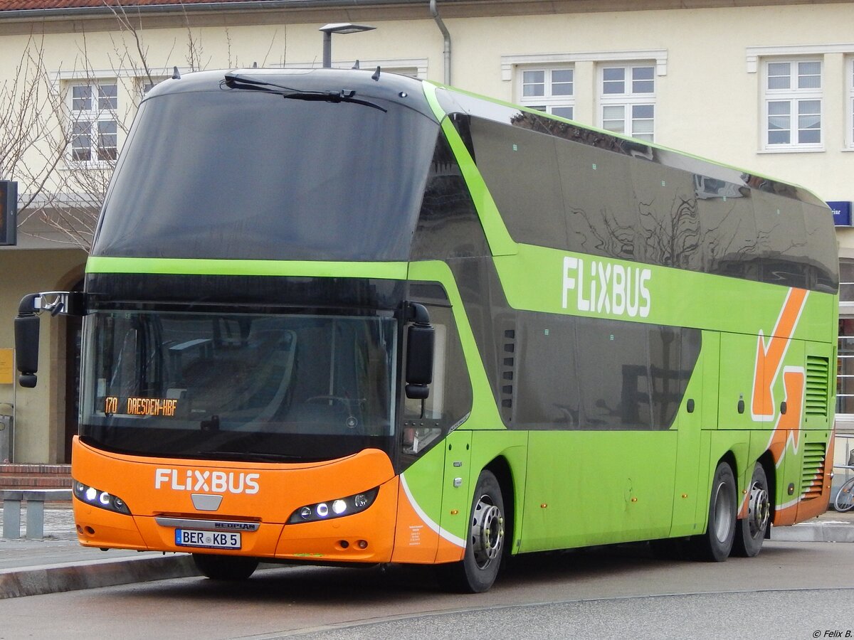 Neoplan Skyliner von FlixBus/Karsten Brust aus Deutschland in Binz.