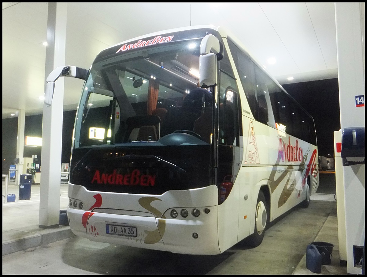 Neoplan Tourliner von Andre�en aus Deutschland in Belgien.
