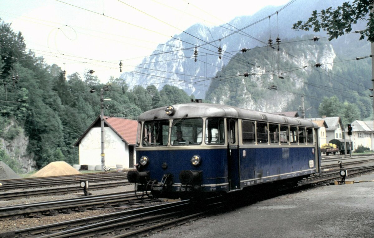 ÖBB 5081.564 in Hieflau am 14.08.1986.