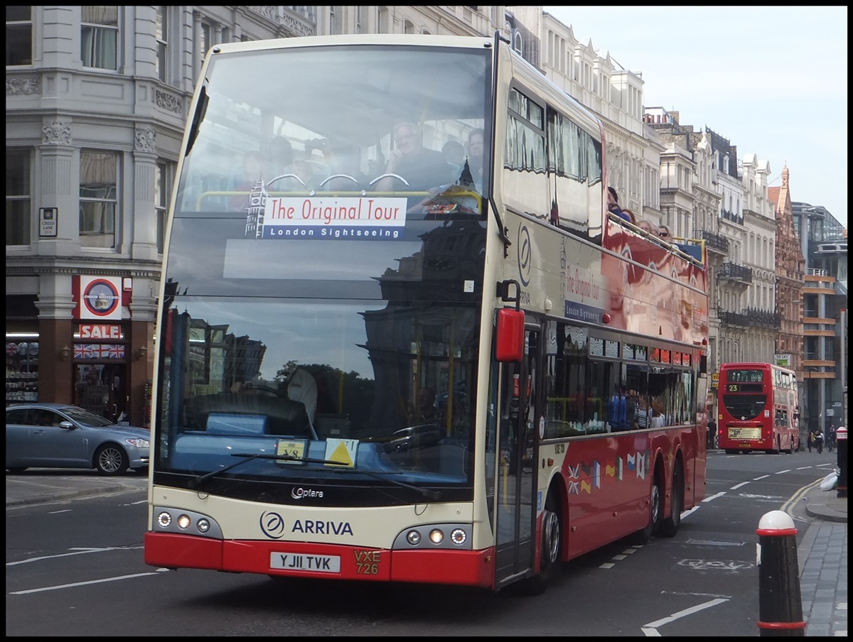 Optare von Arriva in London.