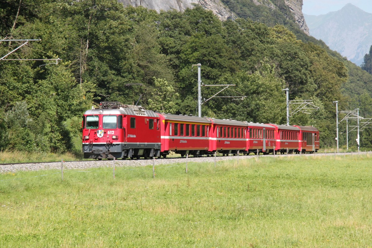 Regio von Davos nach Landquart zwischen Grsch und Malans am 17.07.14

