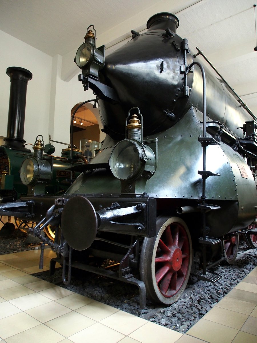 S 2/6 von Krauss Maffei im DB Museum N�rnberg am 17.08.2019. Frontansicht von vorn links.