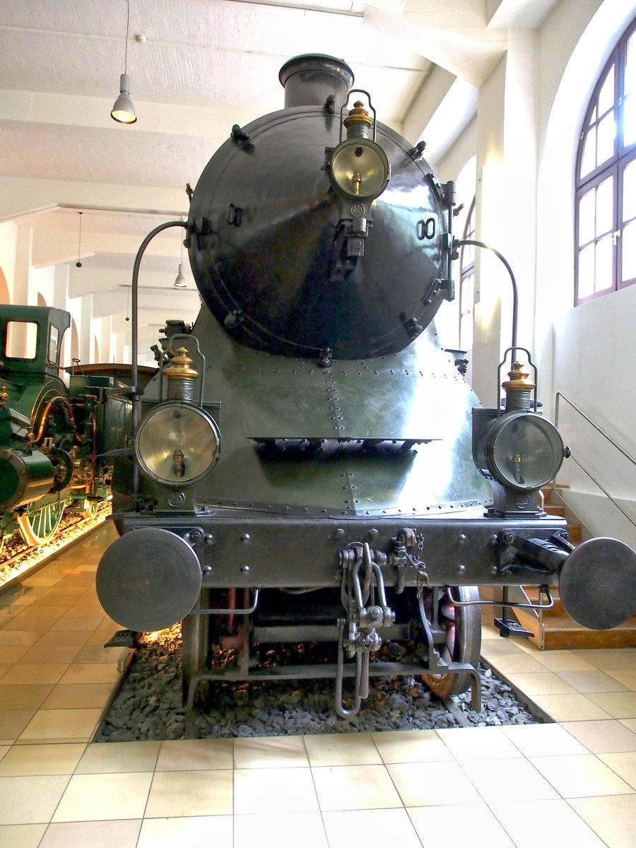 S 2/6 von Krauss Maffei im DB Museum N�rnberg am 17.08.2019. Frontansicht.