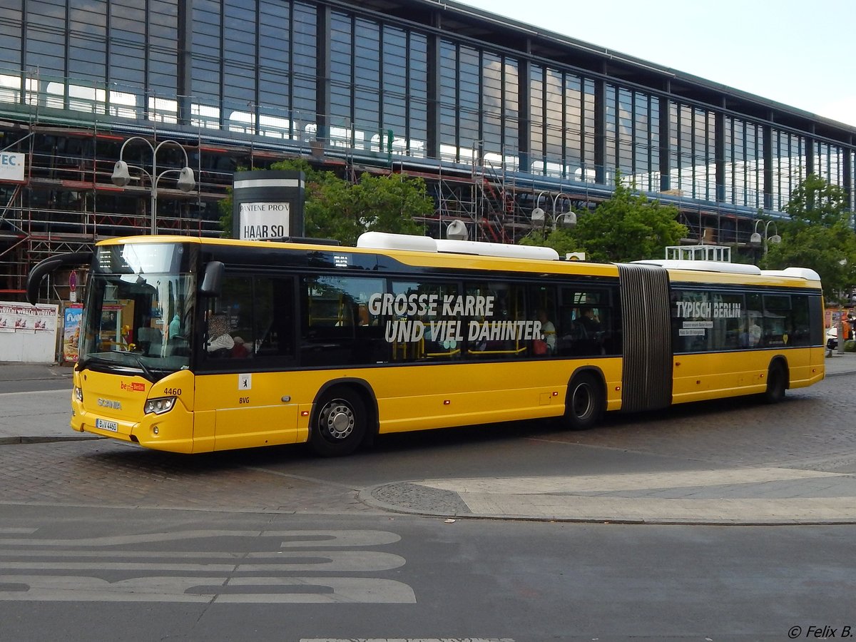 Scania Citywide der BVG in Berlin.