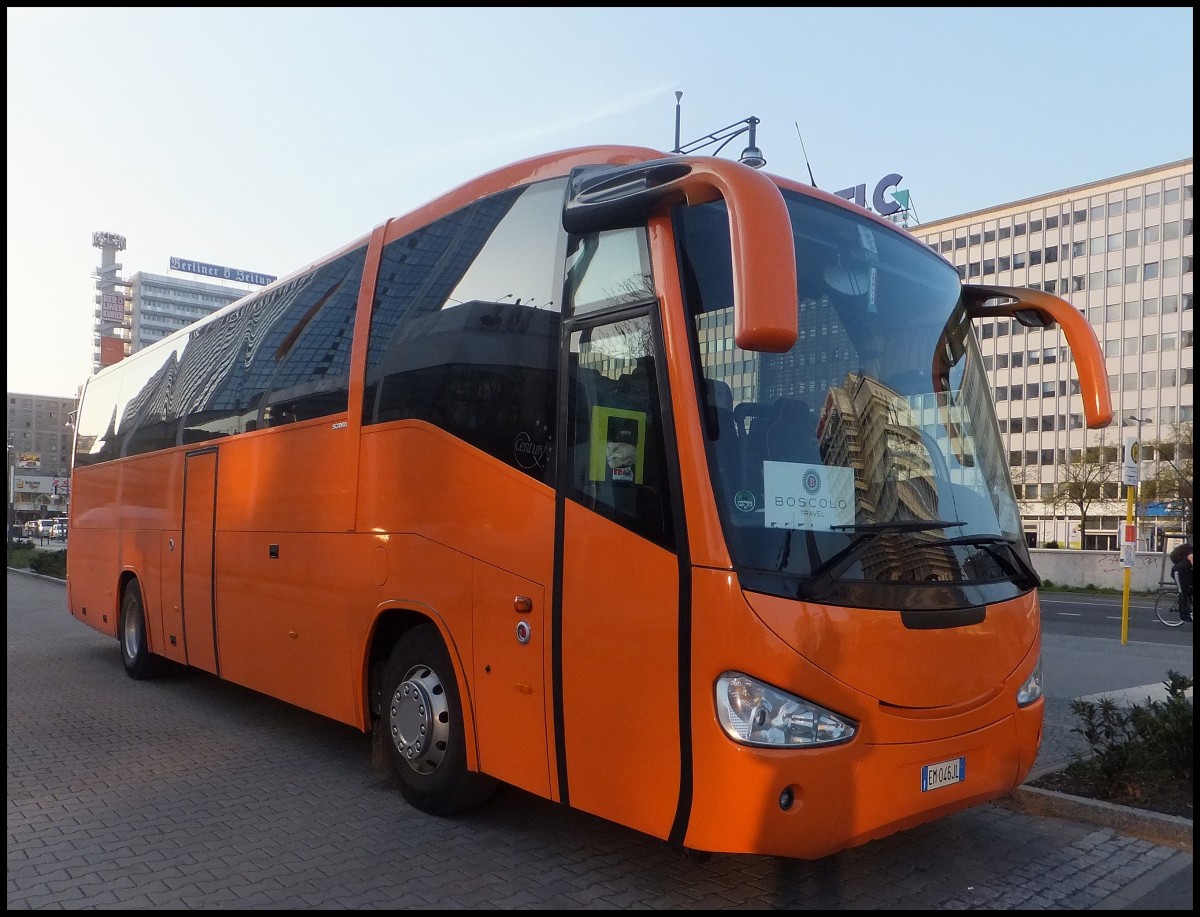 Scania Irizar von Boscolo aus Italien in Berlin.