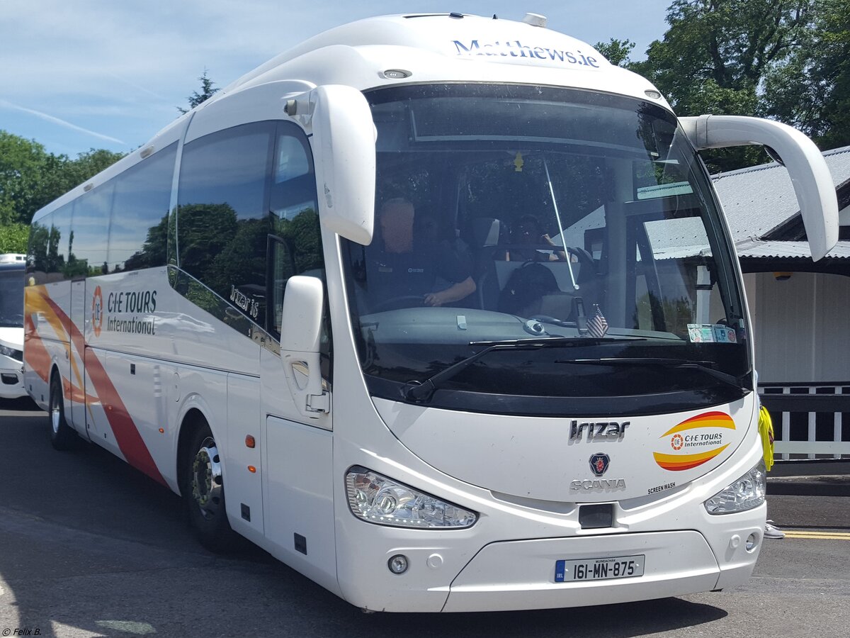 Scania Irizar von Matthews aus Irland in Irland.