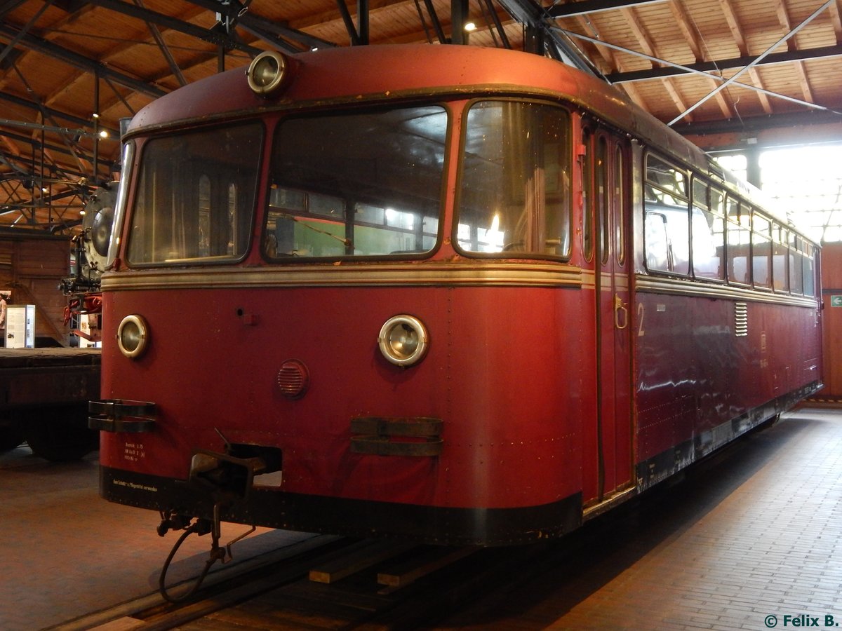 Schienenbus VT 95 im Deutschen Technikmuseum Berlin.