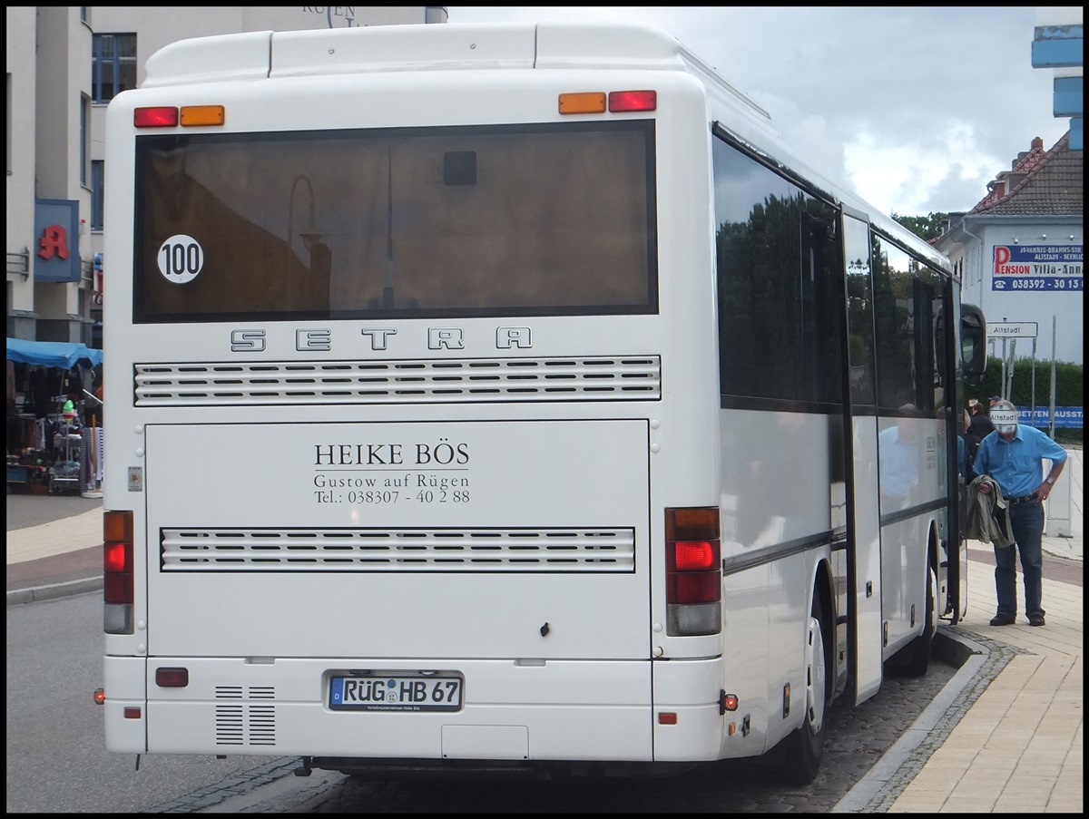 Setra 315 H von Heike B�s aus Deutschland in Sassnitz.