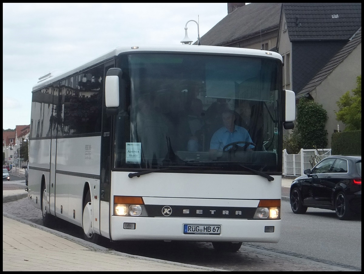 Setra 315 H von Heike B�s aus Deutschland in Sassnitz.