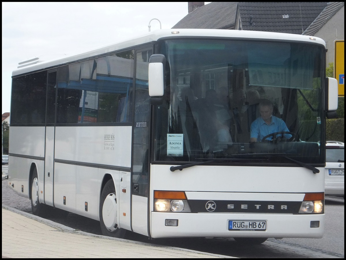 Setra 315 H von Heike B�s aus Deutschland in Sassnitz.