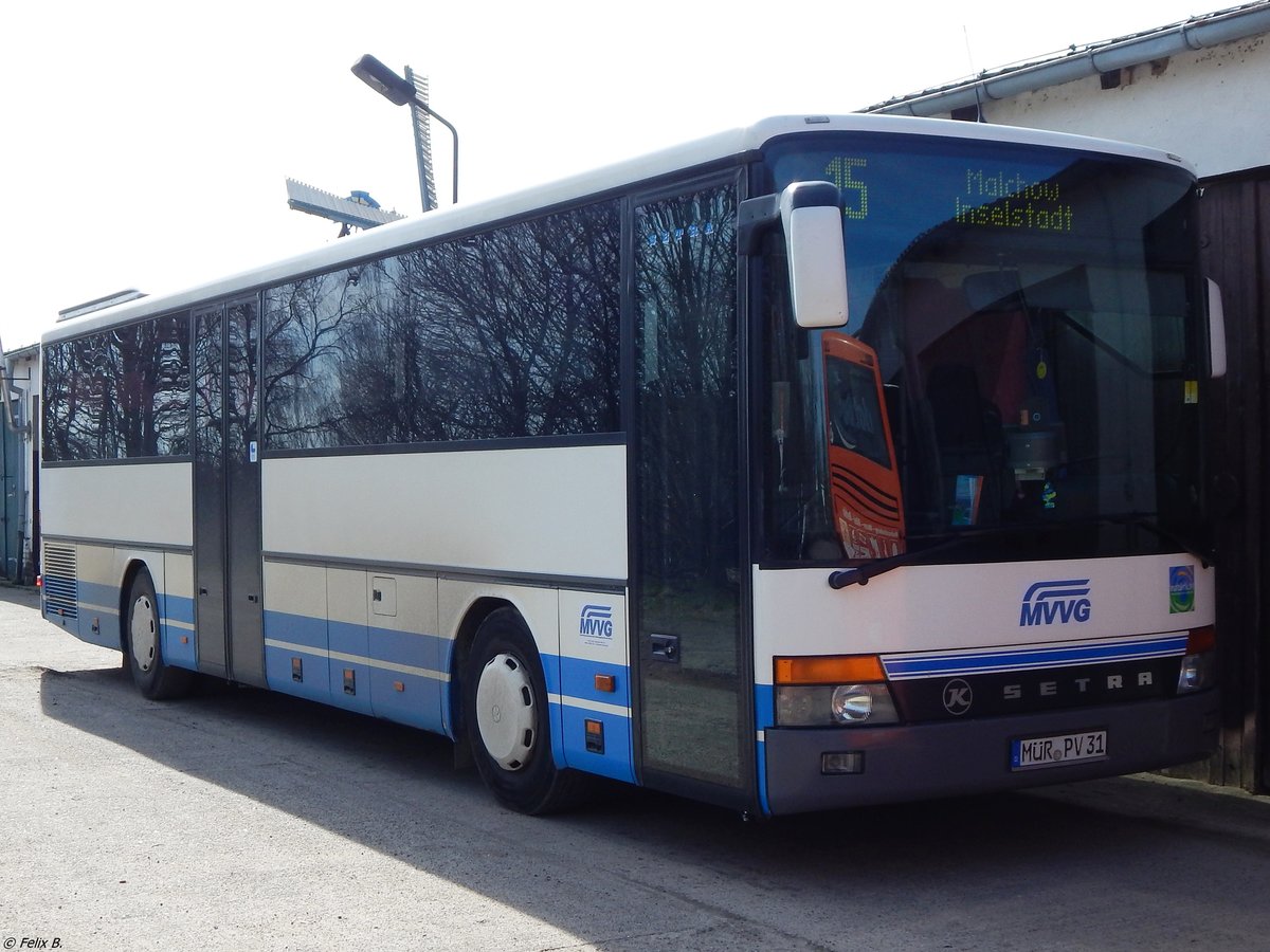 Setra 315 UL der MVVG in Malchow.