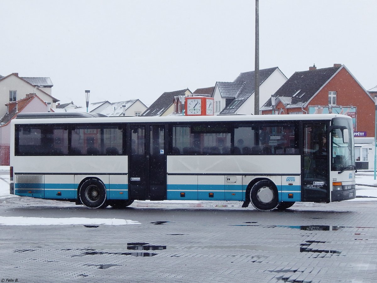 Setra 315 UL der MVVG in Neubrandenburg.