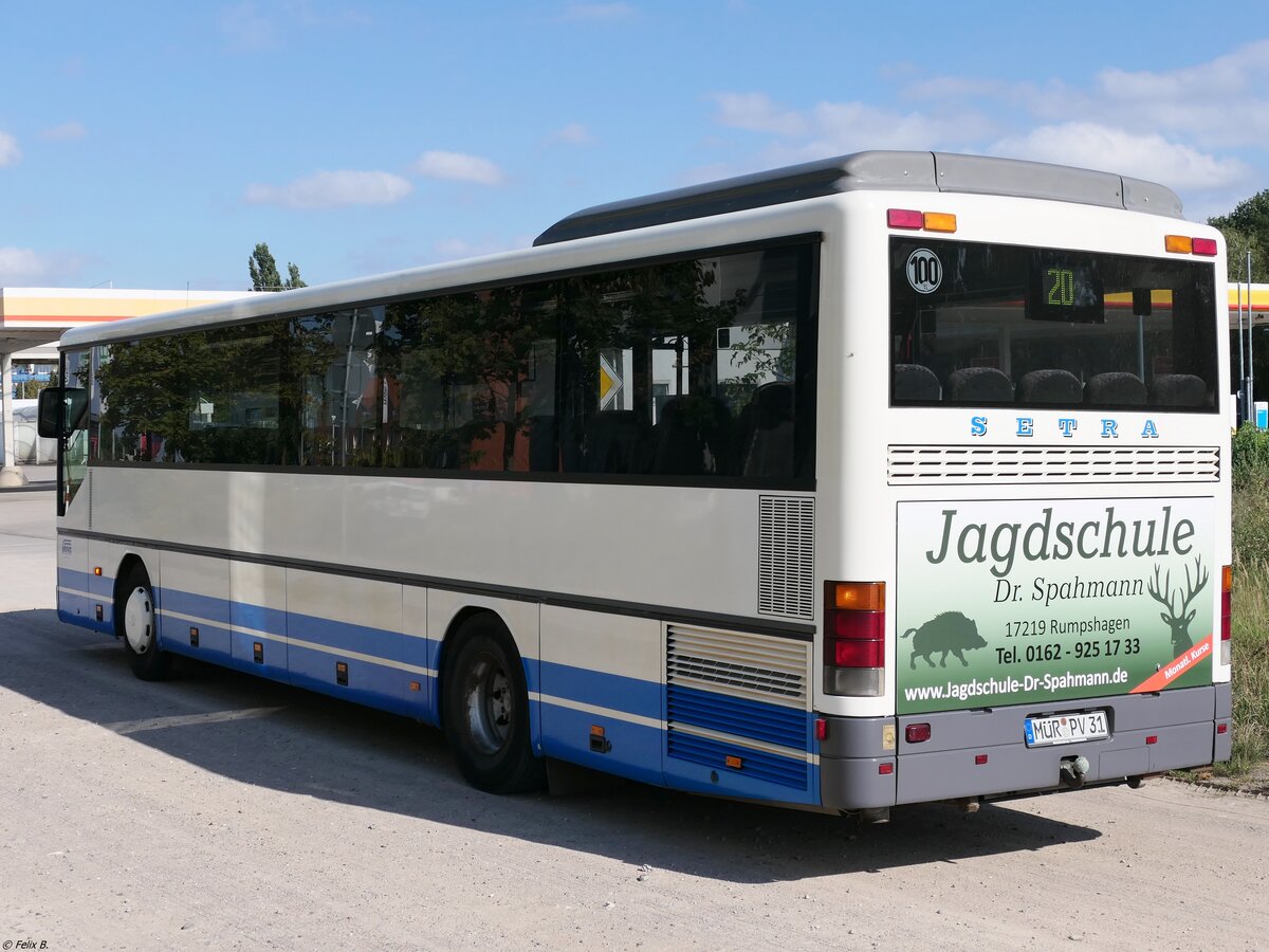 Setra 315 UL der MVVG in Waren.