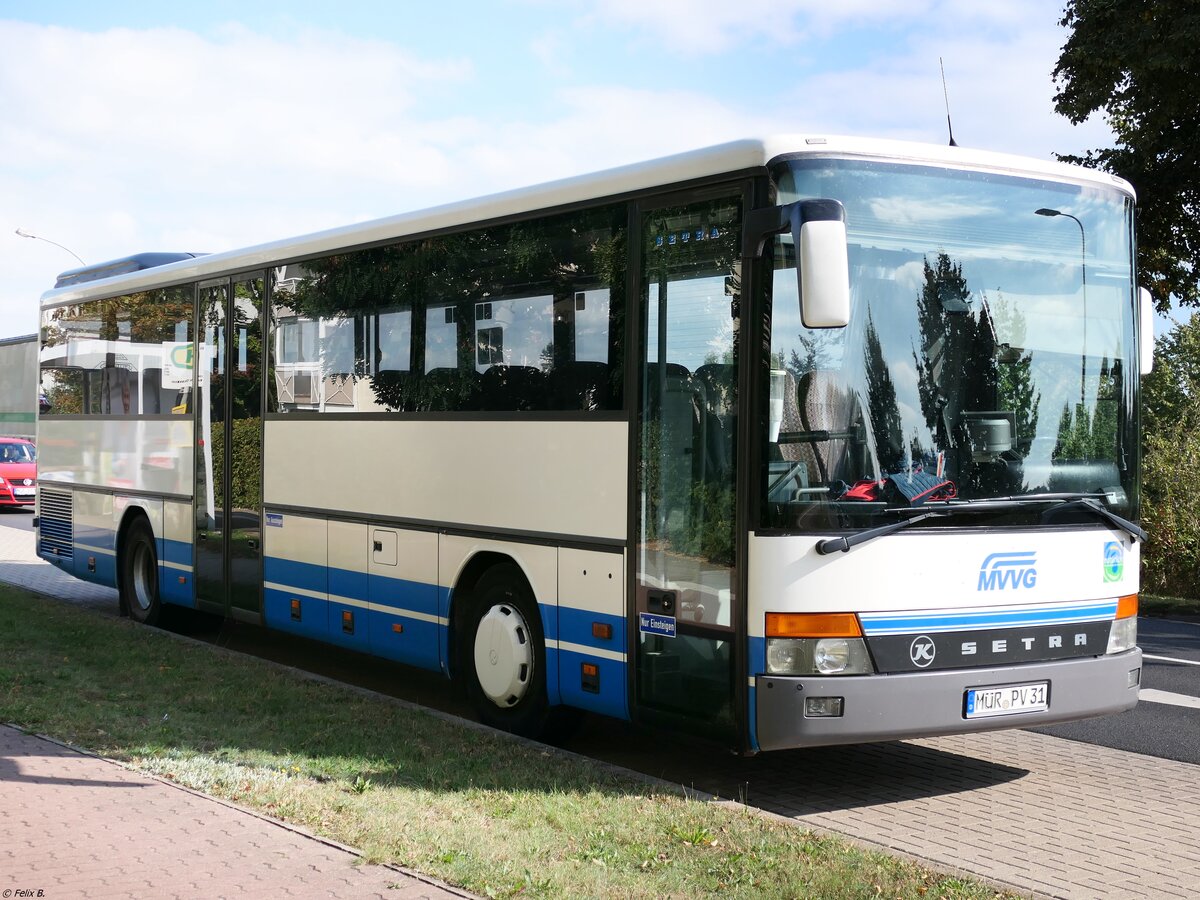 Setra 315 UL der MVVG in Waren.