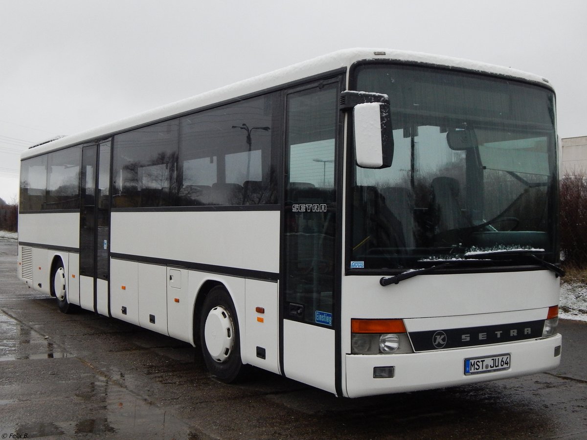 Setra 315 UL von Unger (ex Tonne) aus Deutschland in Neubrandenburg. 