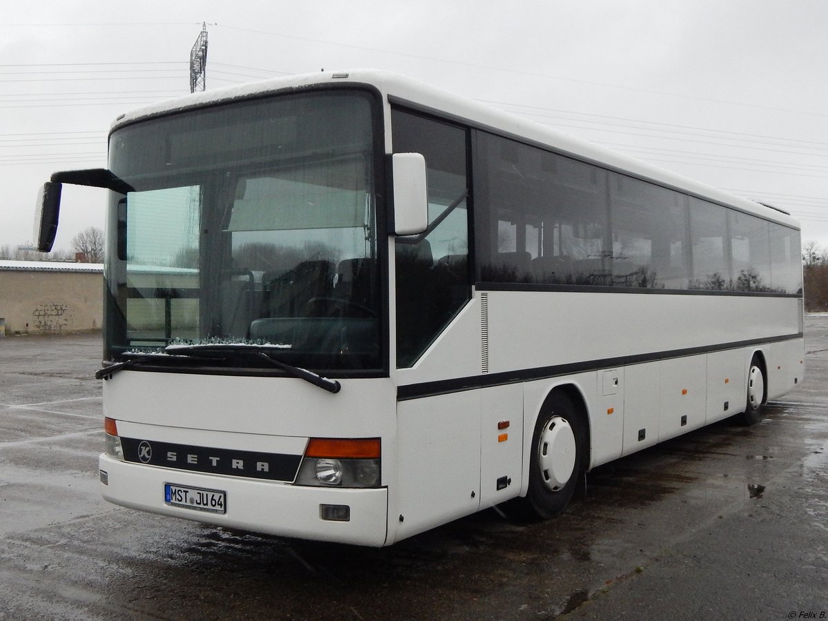 Setra 315 UL von Unger (ex Tonne) aus Deutschland in Neubrandenburg. 