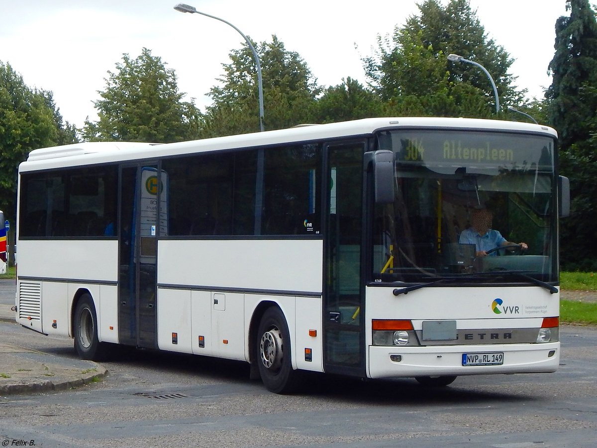 Setra 315 UL der VVR in Stralsund.