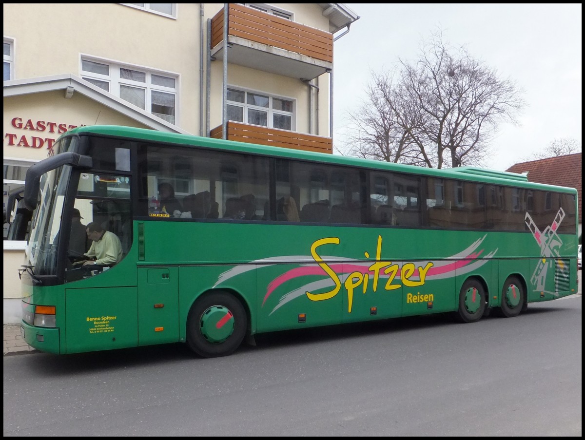 Setra 317 GT-HD von Spitzer-Reisen (ex Autokraft) aus Deutschland in Bergen. 