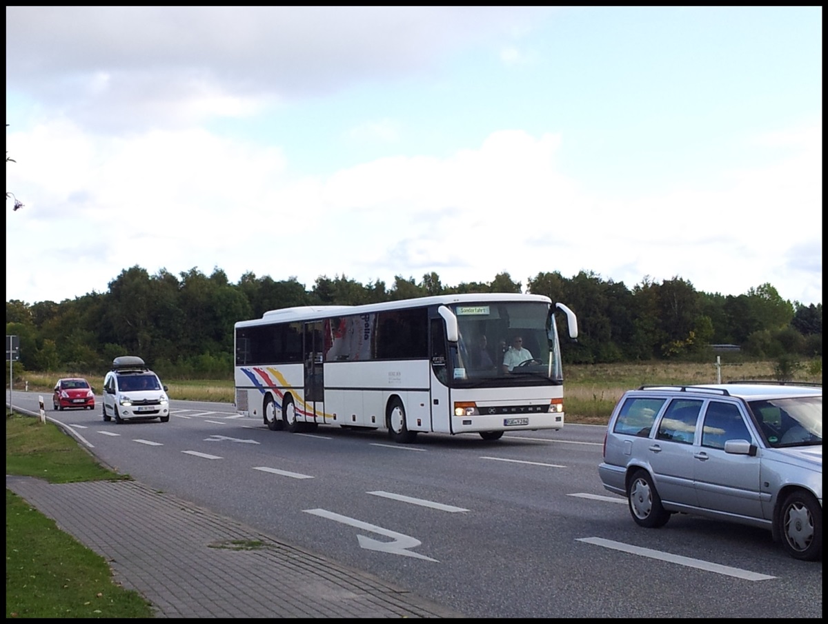 Setra 319 UL von Heike B�s aus Deutschland in Sassnitz.