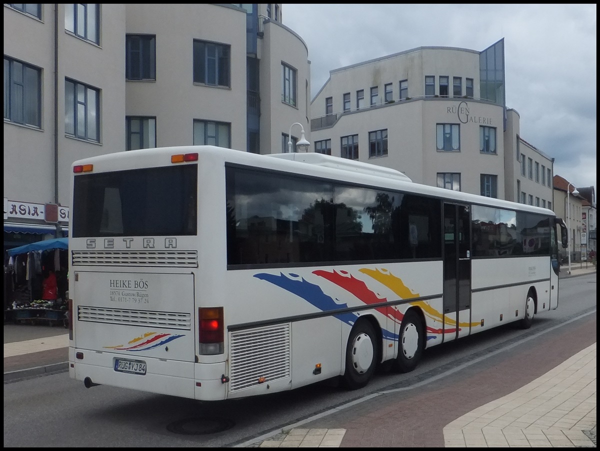 Setra 319 UL von Heike B�s aus Deutschland in Sassnitz.