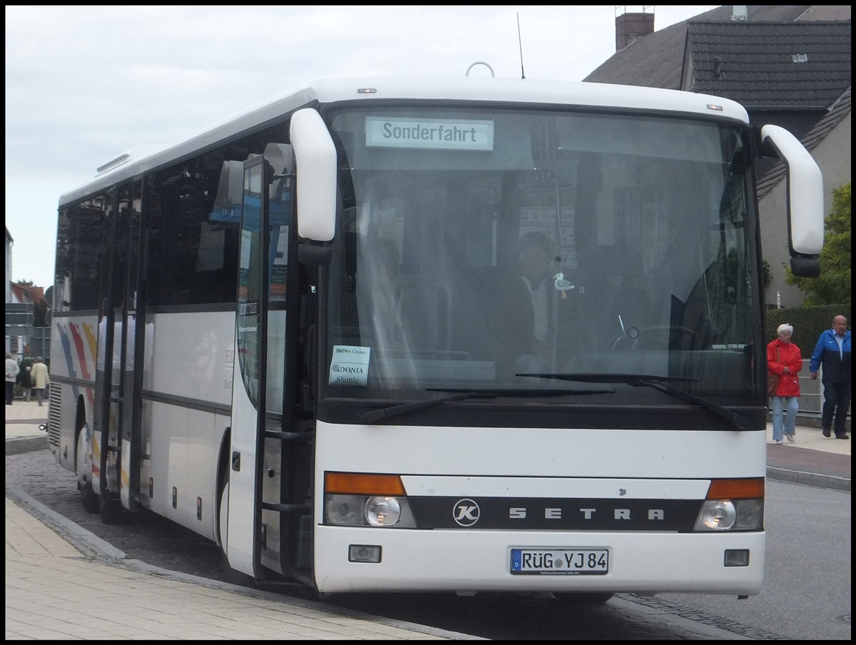 Setra 319 UL von Heike B�s aus Deutschland in Sassnitz.