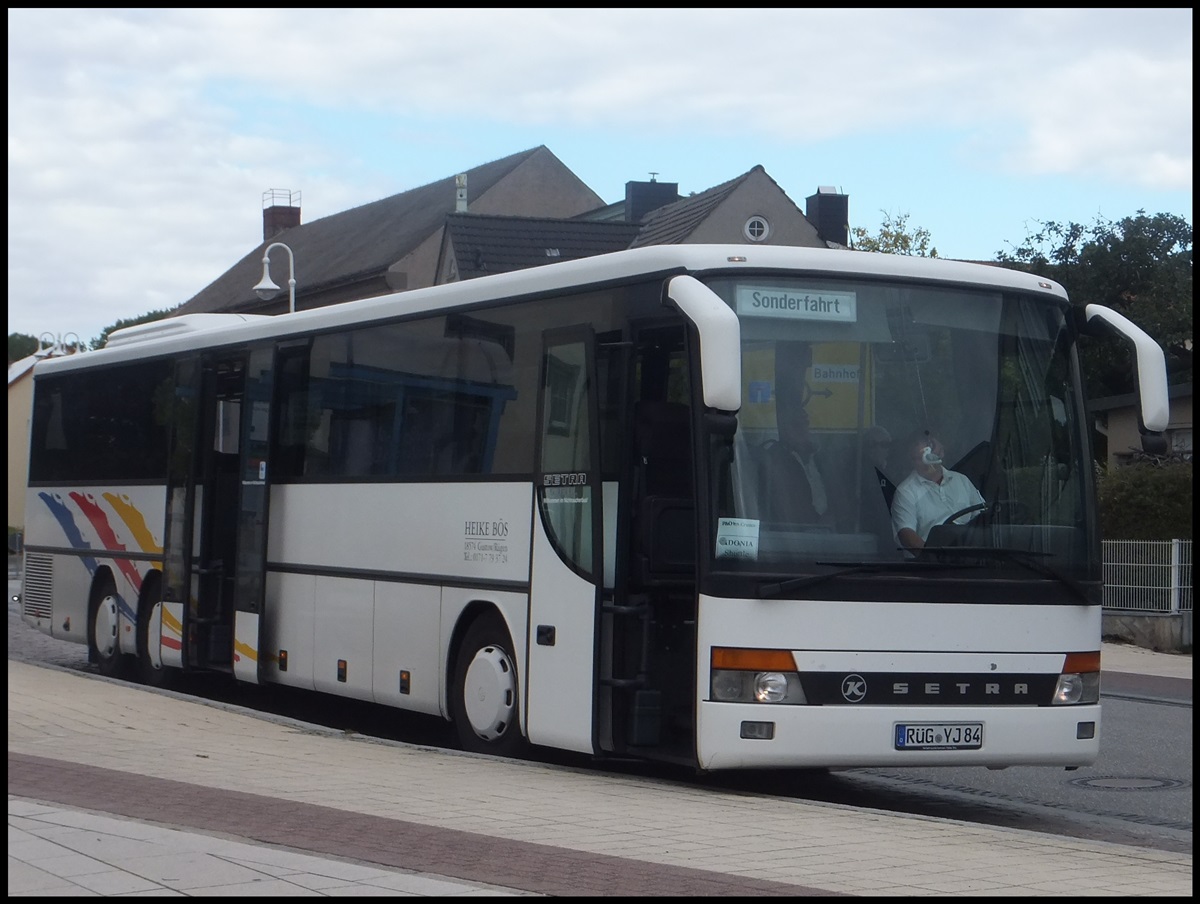 Setra 319 UL von Heike B�s aus Deutschland in Sassnitz.