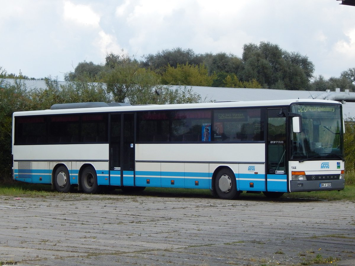 Setra 319 UL der MVVG in Neubrandenburg.