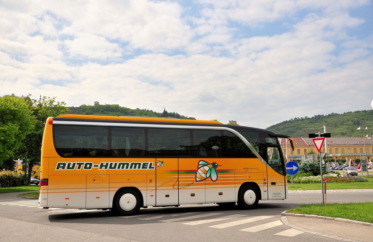 SETRA 411 HD von Auto Hummel / BRD am 25.5.2013 in Krems an der Donau.