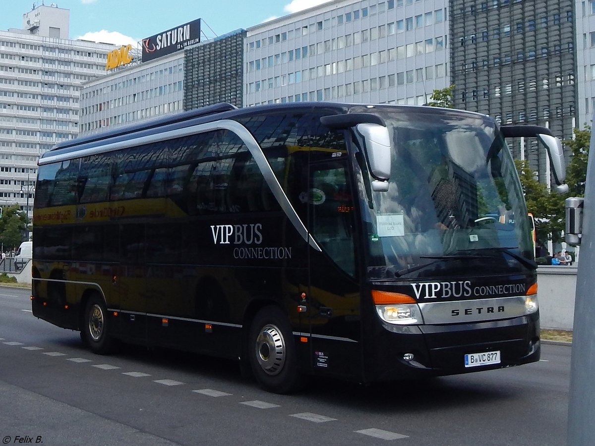Setra 411 HD von Vip Bus Connection aus Deutschland in Berlin.