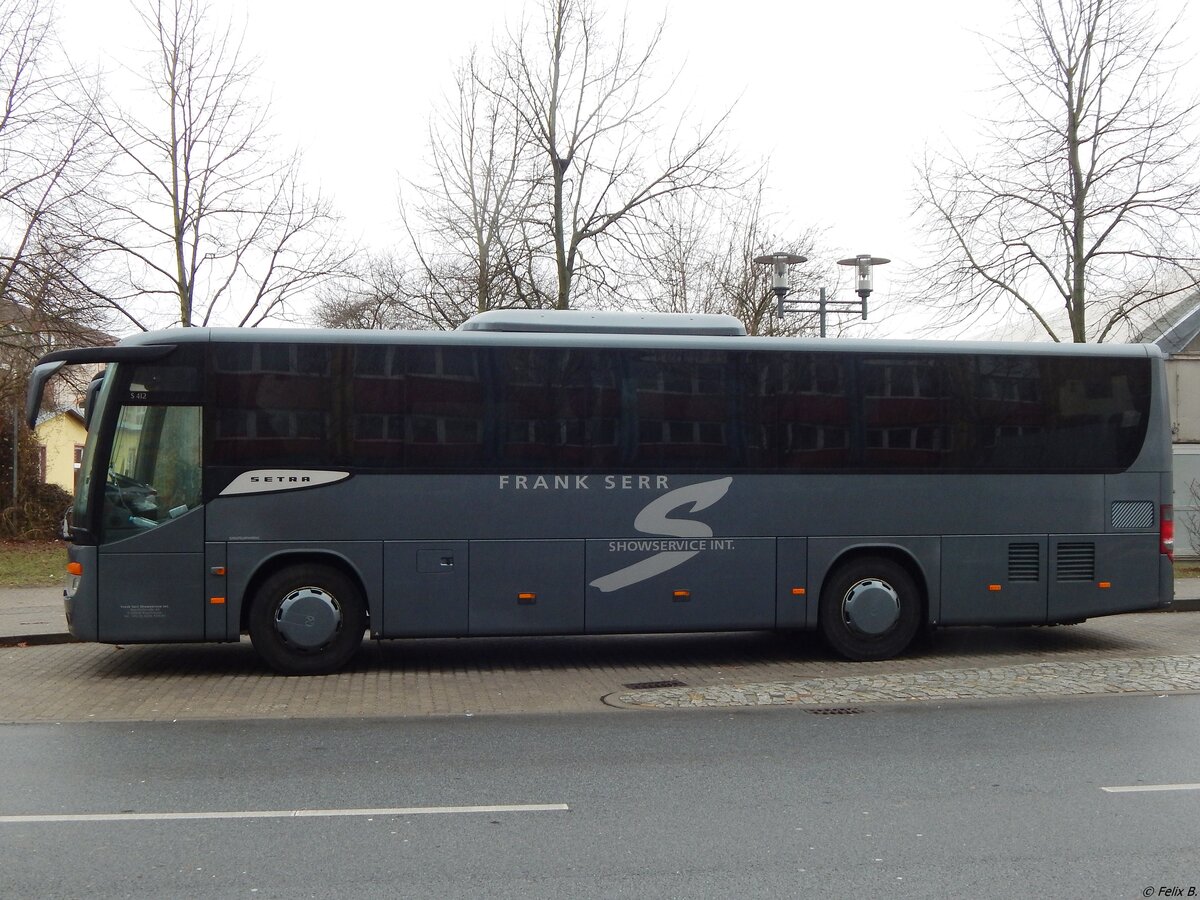 Setra 412 UL von Showservice International aus Deutschland in Neubrandenburg.