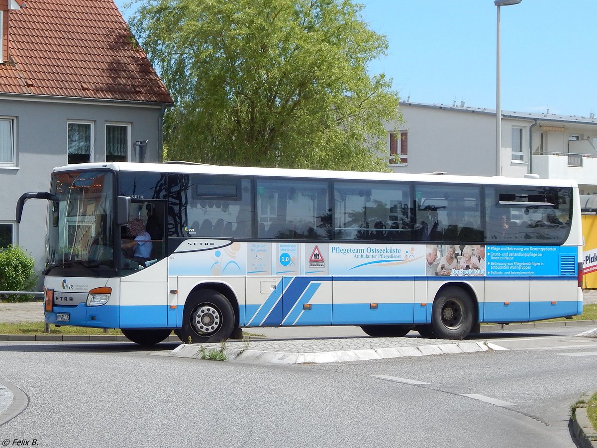 Setra 412 UL der VVR in Grimmen.