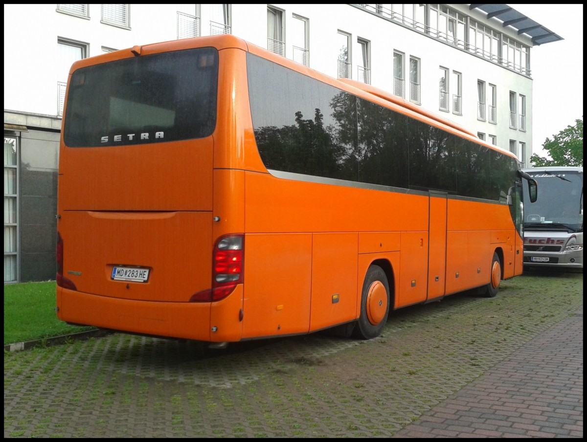 Setra 415 GT-HD von Felner aus �sterreich in Bergen.