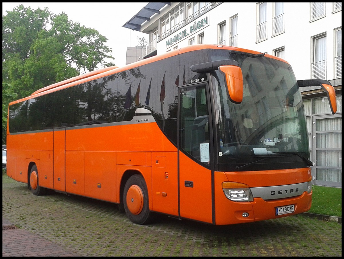 Setra 415 GT-HD von Felner aus �sterreich in Bergen.