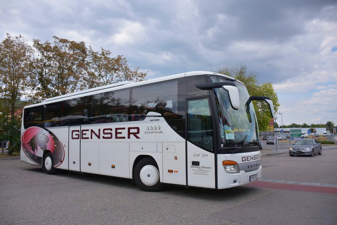 Setra 415 GT-HD von GENSER Reisen aus �sterreich 2017 in Krems.