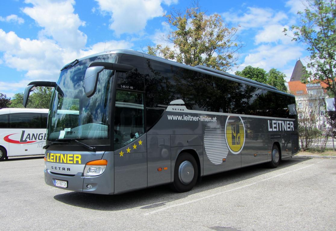 Setra 415 GT-HD von Leitner Reisen aus �sterreich 06/2017 in Krems.
