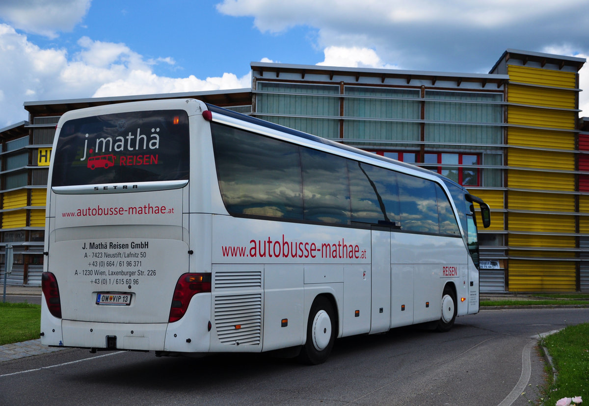Setra 415 HD von J. Math� Reisen aus �sterreich in Krems.