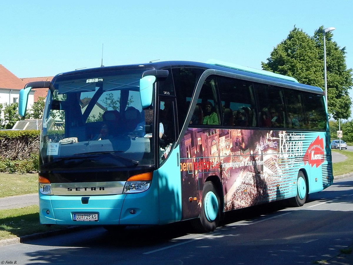 Setra 415 HD von Kastler aus Österreich in Sassnitz.
