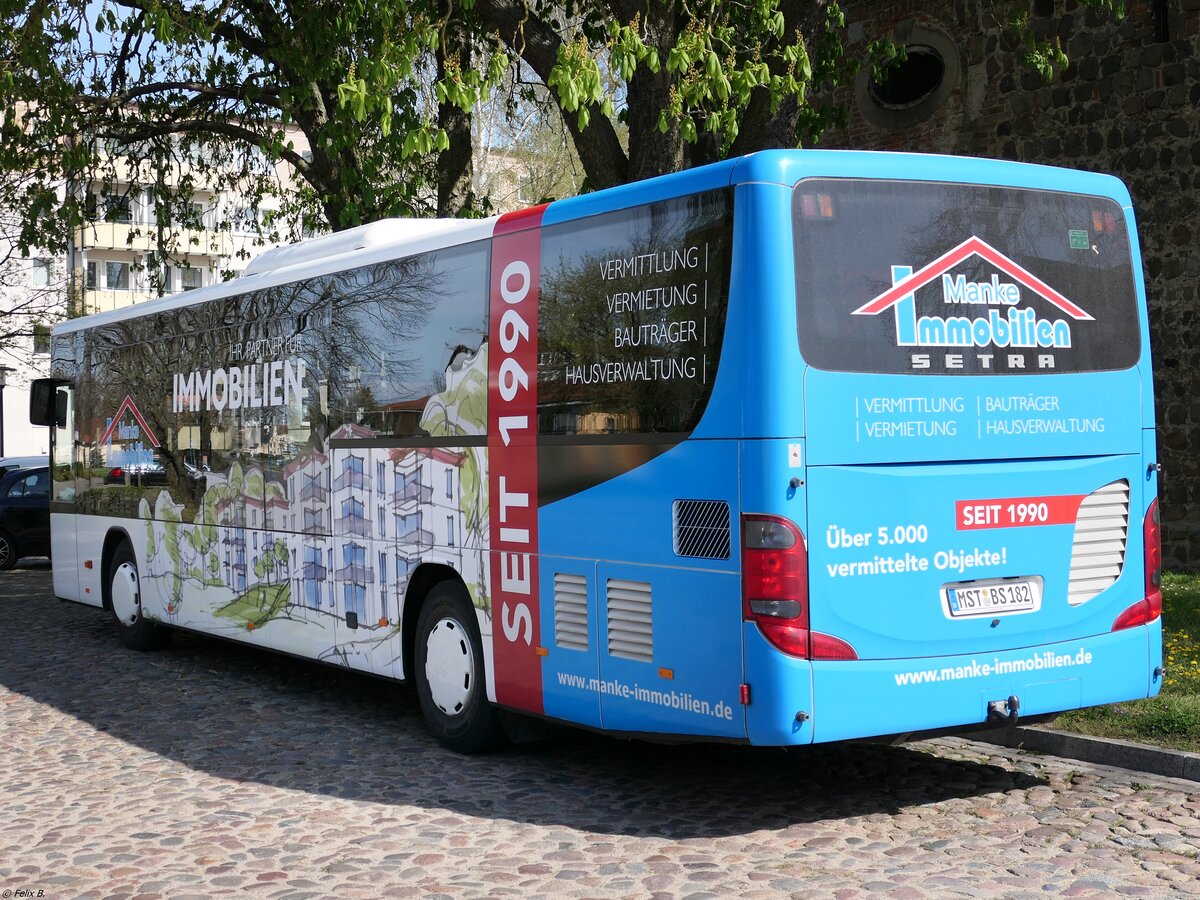 Setra 415 LE Business von Becker-Strelitz Reisen aus Deutschland in Friedland.