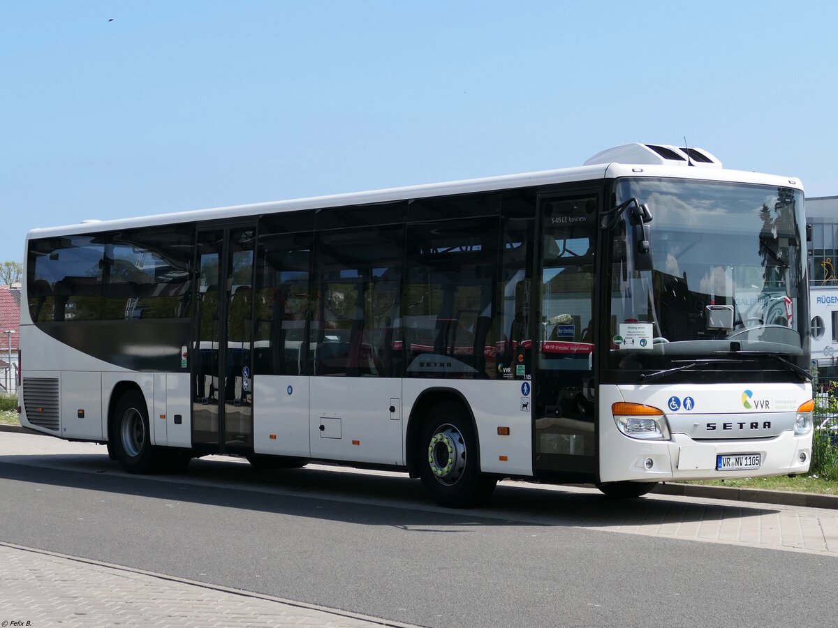 Setra 415 LE Business der VVR in Sassnitz.