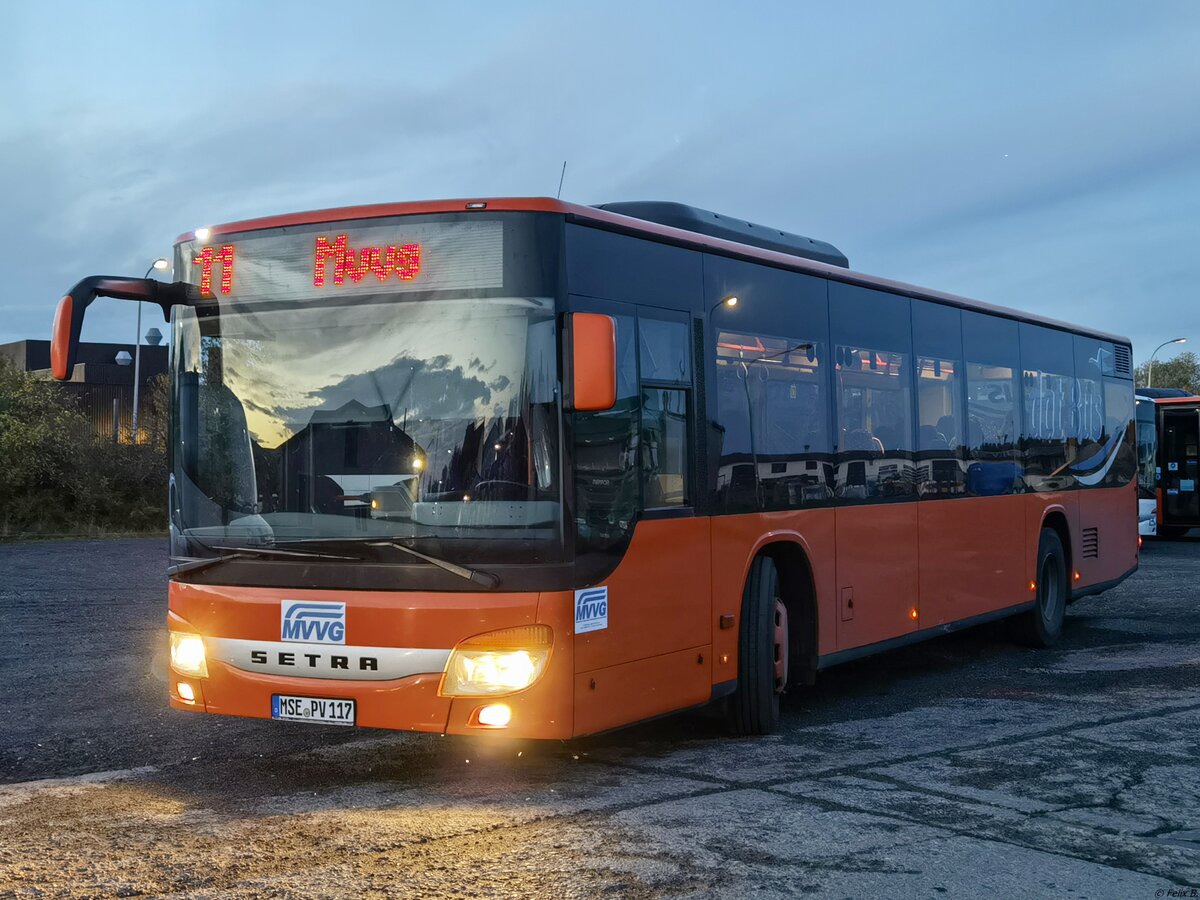 Setra 415 NF der MVVG in Röbel.